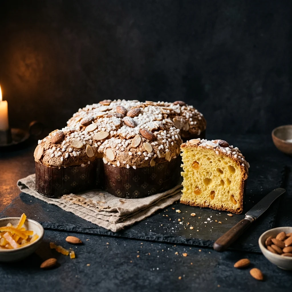 MikiLab Oster-Colomba — klassisch mit Mandelglasur