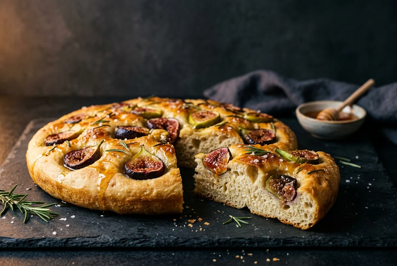 Fig and Honey Focaccia
