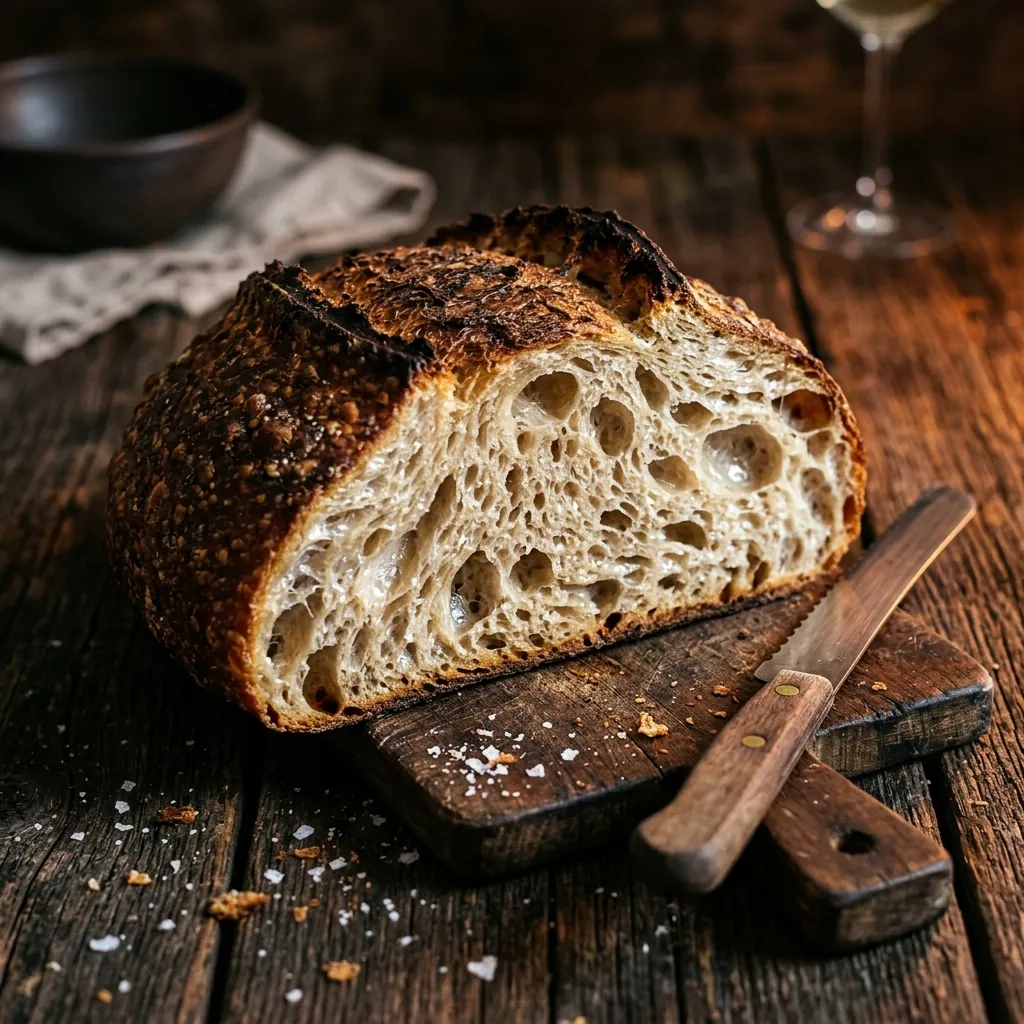 High-Hydration Crystal Bread with the MikiLab Method
