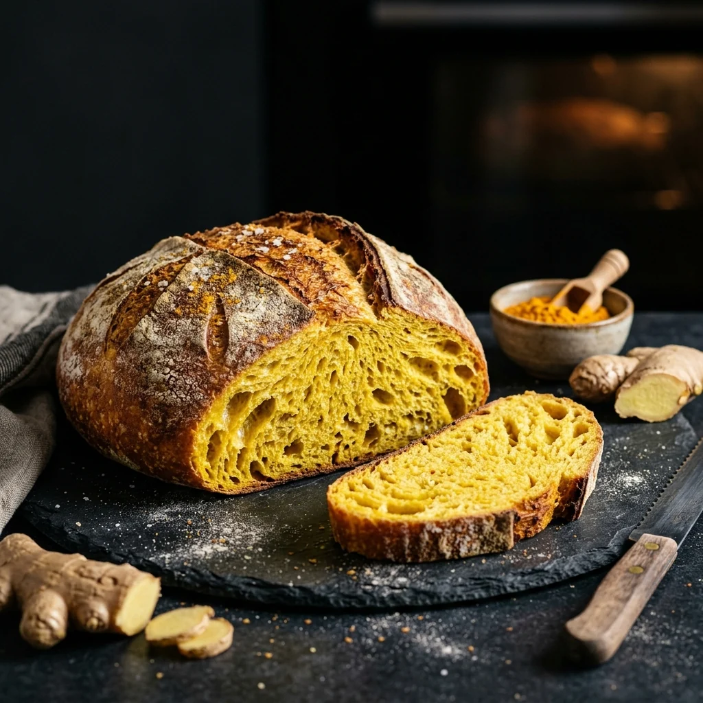 Pane alla Curcuma e Zenzero