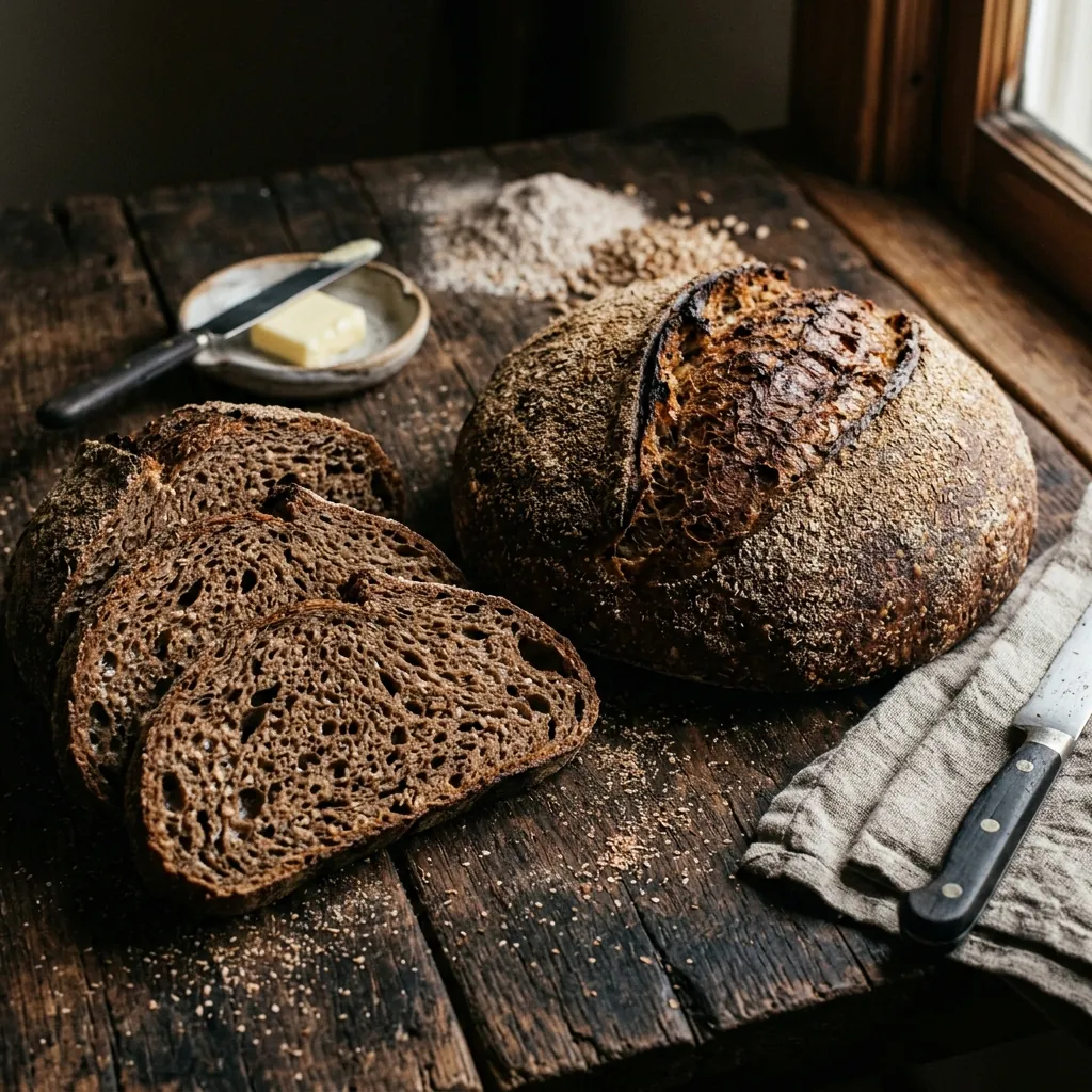 Wholewheat Sourdough Bread
