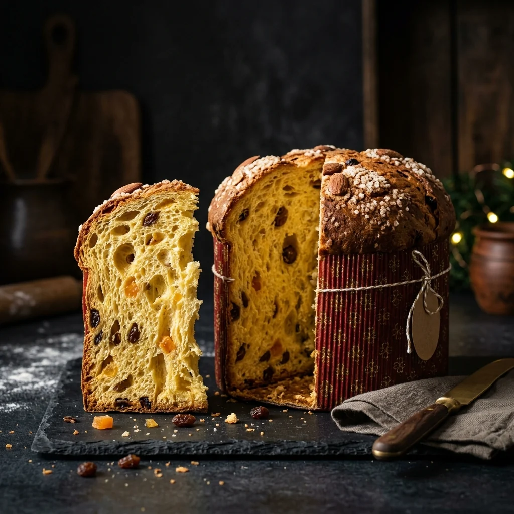 Panettone Artigianale MikiLab — Uvetta e Canditi (Classico)