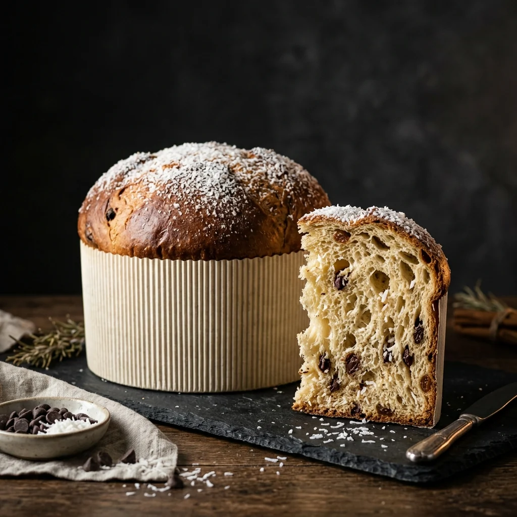 Artisan Panettone MikiLab — Coconut and Chocolate