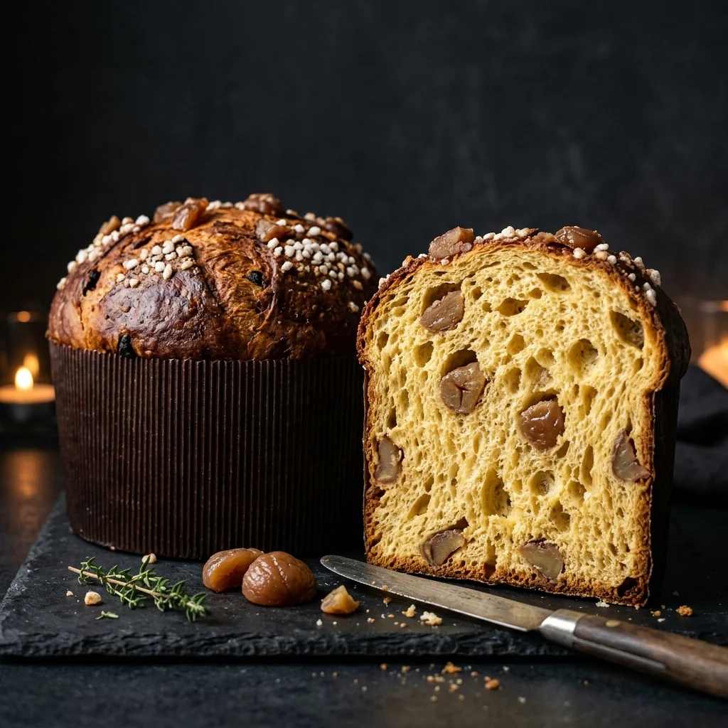 Artisan Panettone MikiLab — Marron Glacé (Chestnuts)