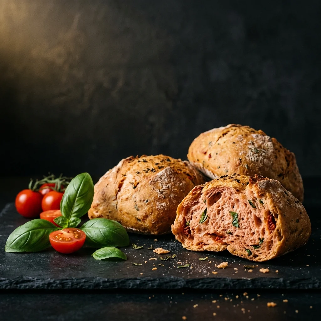 Basil & Tomato Rolls