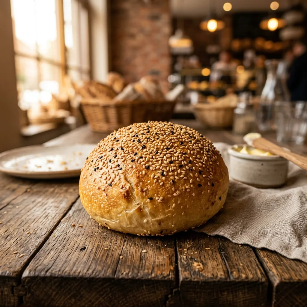 Sesambrötchen