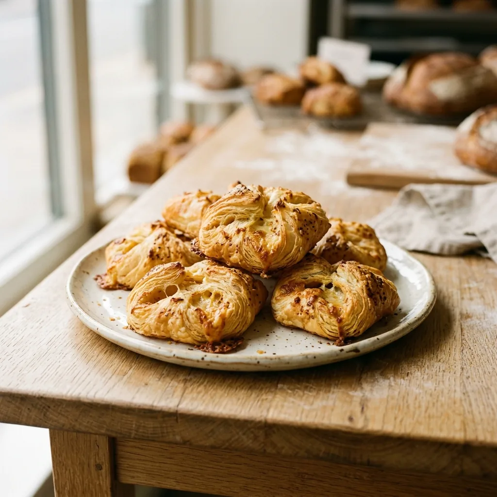Flaky Cheese Pastries