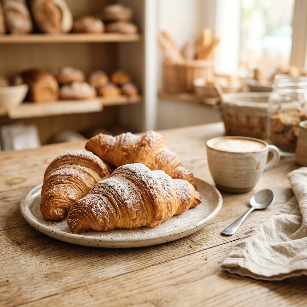 Cornetti all'Italiana: Das aromatische Schichtgebäck-Brioche
