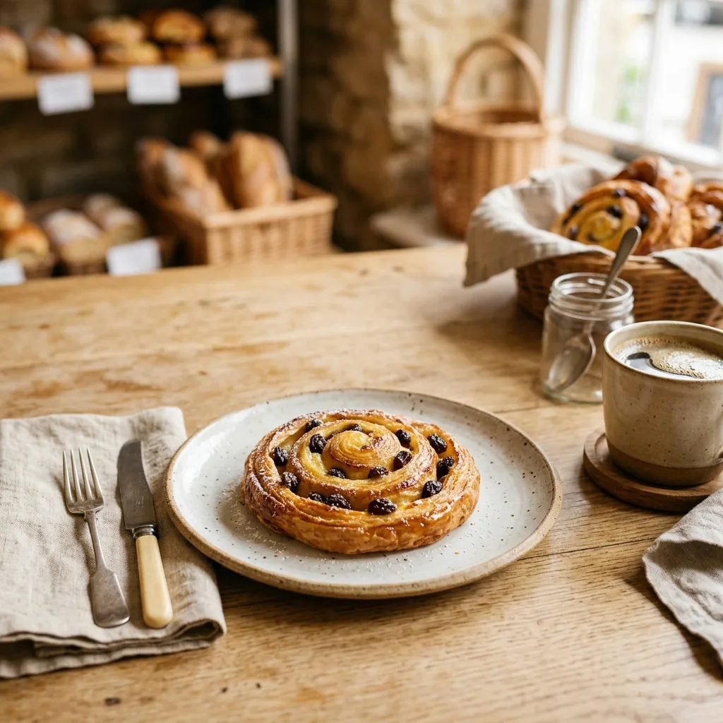 Rosinenschnecke (Pain aux Raisins)